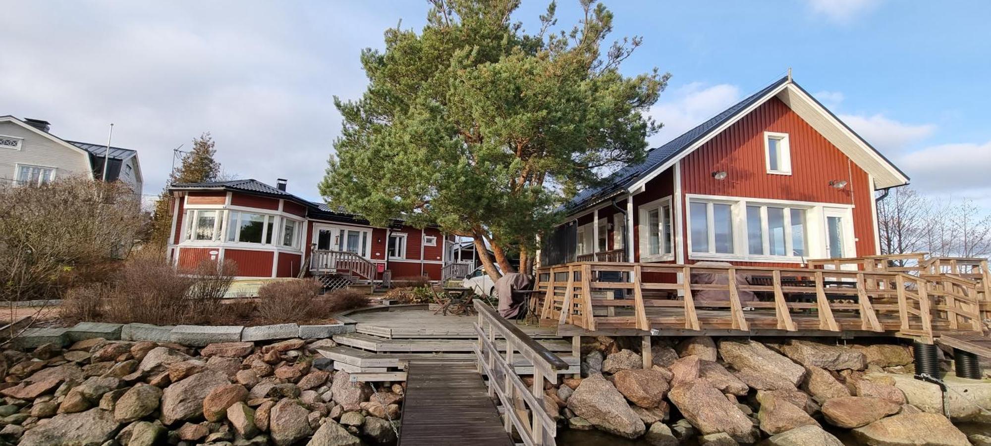 Rantakari Cottage Kotka Exteriör bild