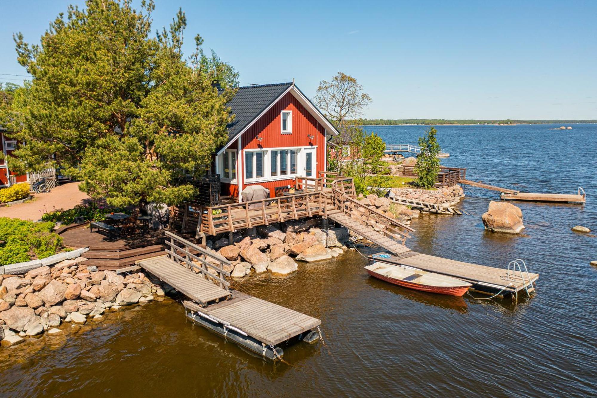 Rantakari Cottage Kotka Exteriör bild